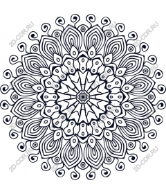  Complex mandala