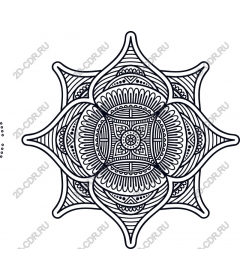 Complex mandala