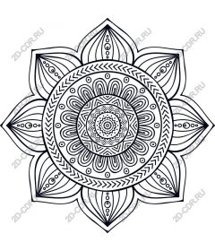  Complex mandala