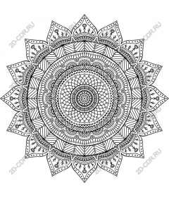  Complex mandala