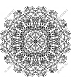  Complex mandala