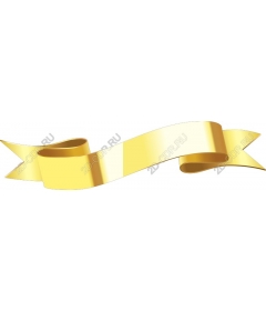  Elegant gold ribbon