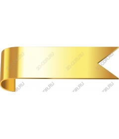  Elegant gold ribbon