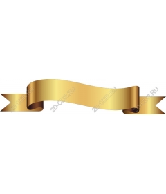  Elegant gold ribbon