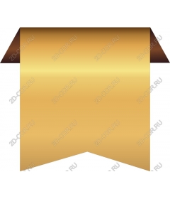  Elegant gold ribbon