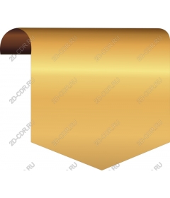  Elegant gold ribbon