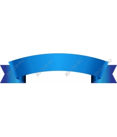  Elegant blue ribbon