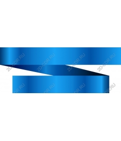  Elegant blue ribbon