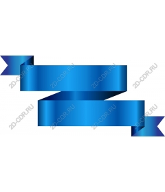  Elegant blue ribbon