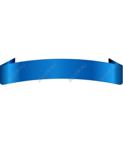  Elegant blue ribbon
