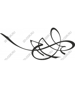  Elegant black whirlwind