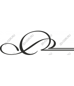  Elegant monogram