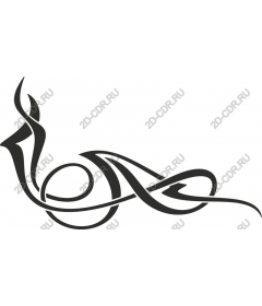  Elegant abstract deer