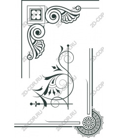 Eternal flower ornament