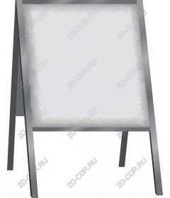  Custom A-shaped sign