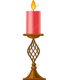  Elegant candle