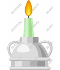 Vintage oil lamp