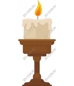  Elegant candle
