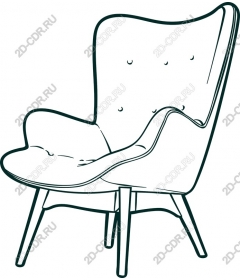  Elegant armchair