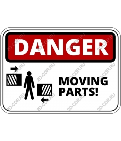  Danger: moving parts!