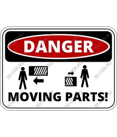  Danger: Moving parts