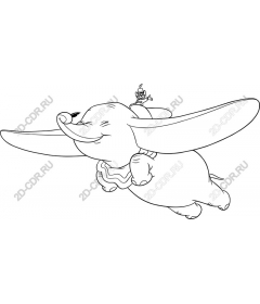  Fancy flying elephant