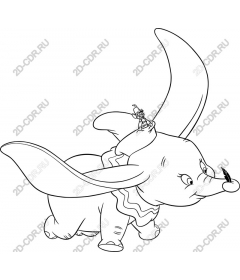 Fancy Dumbo The Flying Elephant