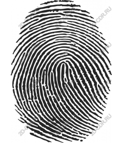  Black fingerprint