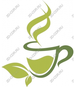  A Cup of fresh green tea