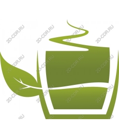 Icon drink "Green leaf"