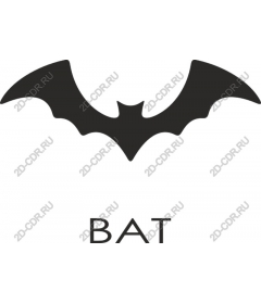  Stylized bat