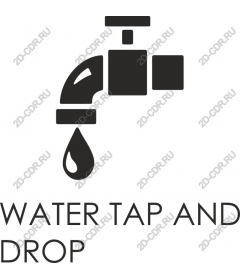 Water tap and drop