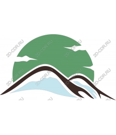 Serene mountain landscape
