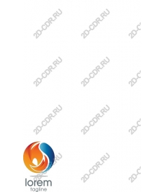  Bright abstract logo