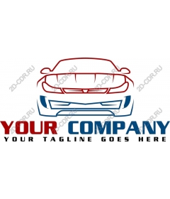 Automotive industry - car front View