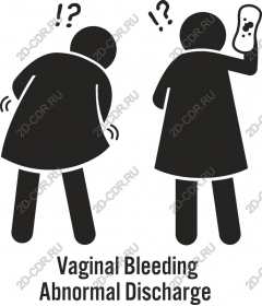 Vaginal bleeding and abnormal allocation