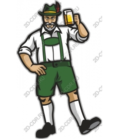 Bavarian Beer Man