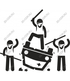 The revolt in motion: the protest