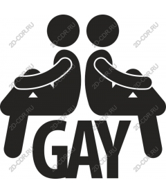  Stylized GAY pride