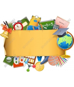  Bright educational banner with customizable