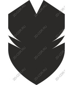  Elegant layer of the leaf