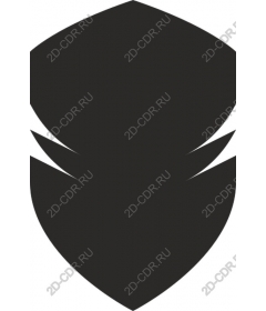  Stylized shield