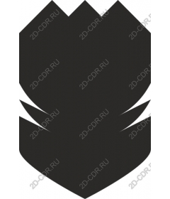  Stylized floral