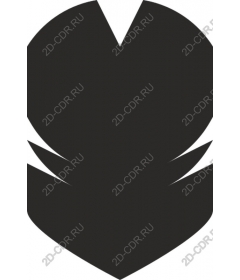  Elegant stylized sheet