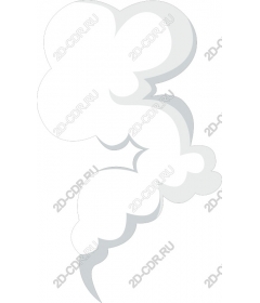  Stylized clouds and smoke