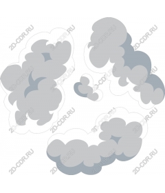Decorative cloud