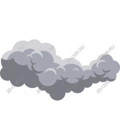  Fluffy gray cloud