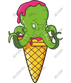  Fancy an ice cream cone in the form of an octopus