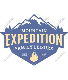Mountain expedition Family holiday