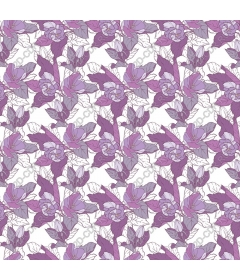 Purple floral pattern